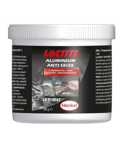 Loctite 8150-Высокотемпературная смазка с алюминием, медью и графитом (банка)